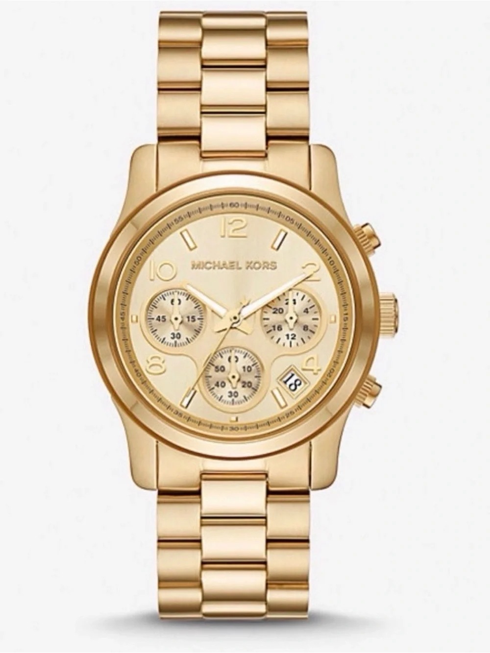 Michael Kors Gold Chronograph Watch